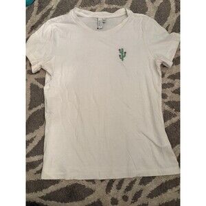 & Other Stories White Cactus Icon Tshirt